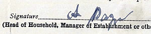 A Payne signature