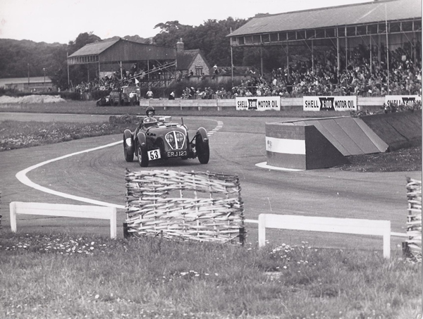 The Healey at Goodwood