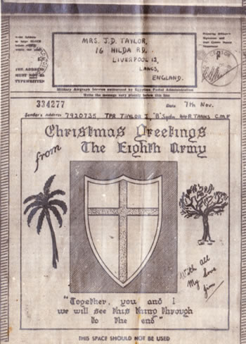 Christmas greetings 1943